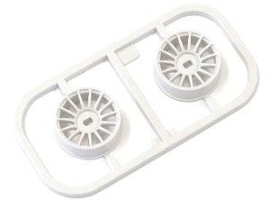 Multi Wheel N / Offset 1.5 (White / AWD / 2 Pieces) (RC Model)