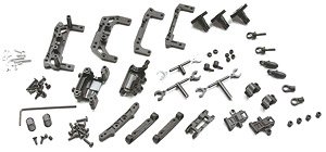 リアダブルウィッシュボーンサスペンションセット (ラジコン)