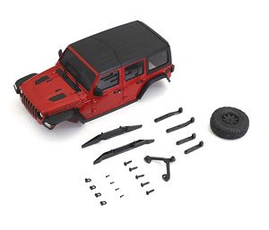 MX-01 Jeep Wrangler Unlimited Rubicon Firecracker Red (RC Model)