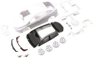 トヨタ プリウス PHV ホワイトボディセット (未塗装 / ホイール付) (ラジコン)