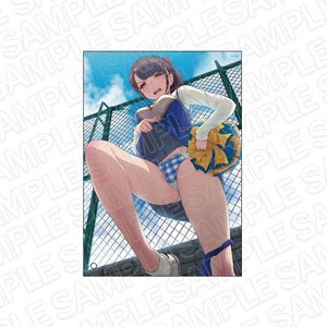Iya na Kao Sarenagara Opantsu Misete Moraitai Mini Acrylic Art Cheerleader (Anime Toy)
