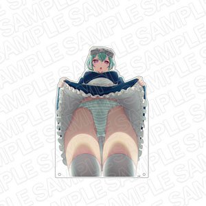 Iya na Kao Sarenagara Opantsu Misete Moraitai Extra Large Die-cut Acrylic Board Robot (Anime Toy)