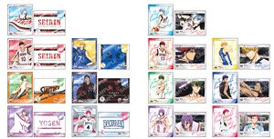 Kuroko`s Basketball Photo Style Metal Sticker Collection (Set of 14) (Anime Toy)