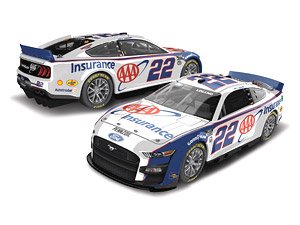 `ジョーイ・ロガーノ` #22 AAA フォード マスタング NASCAR 2023 (ミニカー)