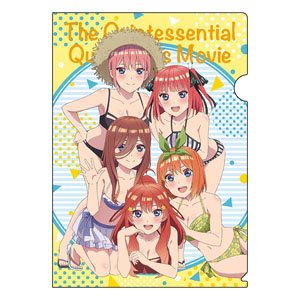 映画「五等分の花嫁」 (雑誌) A4クリアファイル 集合 (キャラクターグッズ)