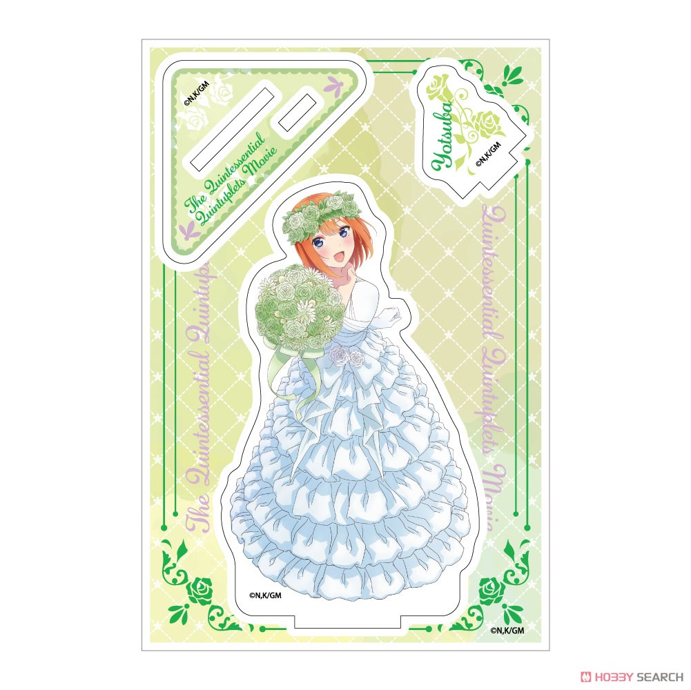 [The Quintessential Quintuplets] (Magazine) Acrylic Stand Jr. Yotsuba Nakano (Anime Toy) Item picture1