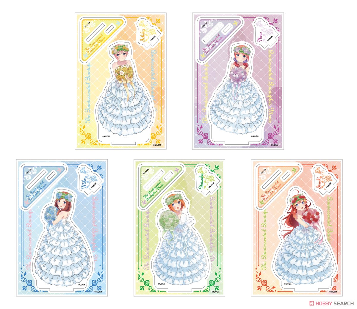 映画「五等分の花嫁」 (雑誌) アクリルスタンドJr. 中野四葉 (キャラクターグッズ) その他の画像1