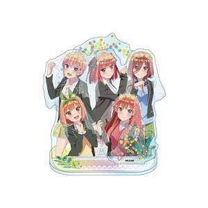 映画「五等分の花嫁」 (雑誌) アクリルジオラマ 集合 (キャラクターグッズ)