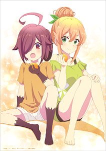 TVアニメ「まちカドまぞく 2丁目」 A3布ポスター (キャラクターグッズ)