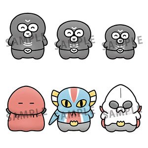 Chokorin Mascot Ohiru no Shocker-san (Set of 6) (Completed)