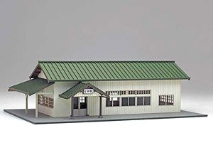 1/150 Scale Paper Model Kit Station Series 38 : Local Station Building / Wakayanagi Station (Kurihara Denen Railway, Last Year) Type (Unassembled Kit) (Model Train)