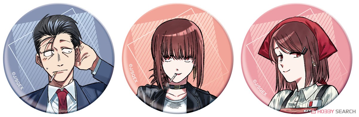スーパーの裏でヤニ吸うふたり 缶バッジセット (キャラクターグッズ) 商品画像4