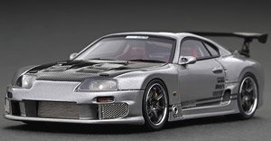 TOP SECRET GT300 Supra (JZA80) Silver (ミニカー)