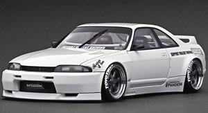 PANDEM GT-R (BCNR33) White (ミニカー)