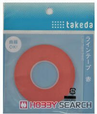 Line Tape Red 0.5mm (Length 1.6m) (Model Train) Other picture1