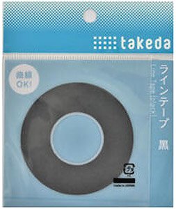 ラインテープ 黒 2.0mm (鉄道模型)
