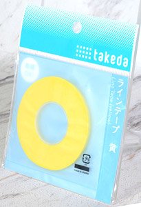 Line Tape Yellow 3.0mm (Length 16m) (Model Train)