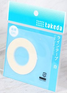 Line Tape White 1.5mm (Length 16m) (Model Train)