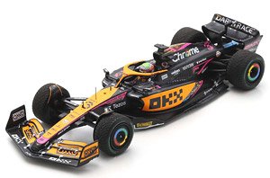 McLaren MCL36 No.3 McLaren F1 Team 5th Singapore GP 2022 Daniel Ricciardo (ミニカー)
