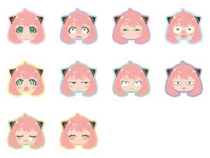 Spy x Family Pick Chara Clear Card Anya Forger (Set of 10) (Anime Toy)