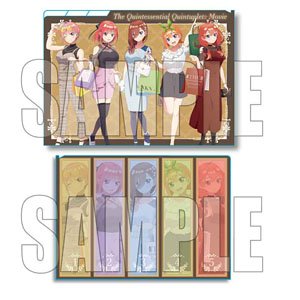 Clear File w/3 Pockets The Quintessential Quintuplets Movie Shopping Date Ver. (Anime Toy)