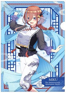 [The Quintessential Quintuplets] Divine Beast Clear File Miku Nakano (Anime Toy)
