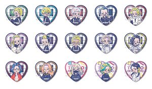 [Tokyo Revengers] Retro Pop Vol.4 Heart Type Can Badge (Set of 15) (Anime Toy)