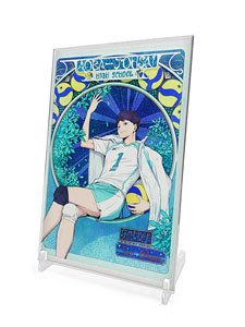 ハイキュー!! 描き下ろし 及川徹 アクリルアートスタンド 飛翔Ver. (キャラクターグッズ)