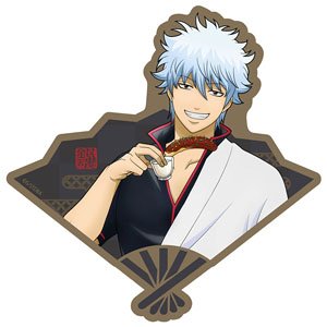 銀魂 描き下ろし 坂田銀時 ステッカー 屋台食べ歩きVer. (キャラクターグッズ)