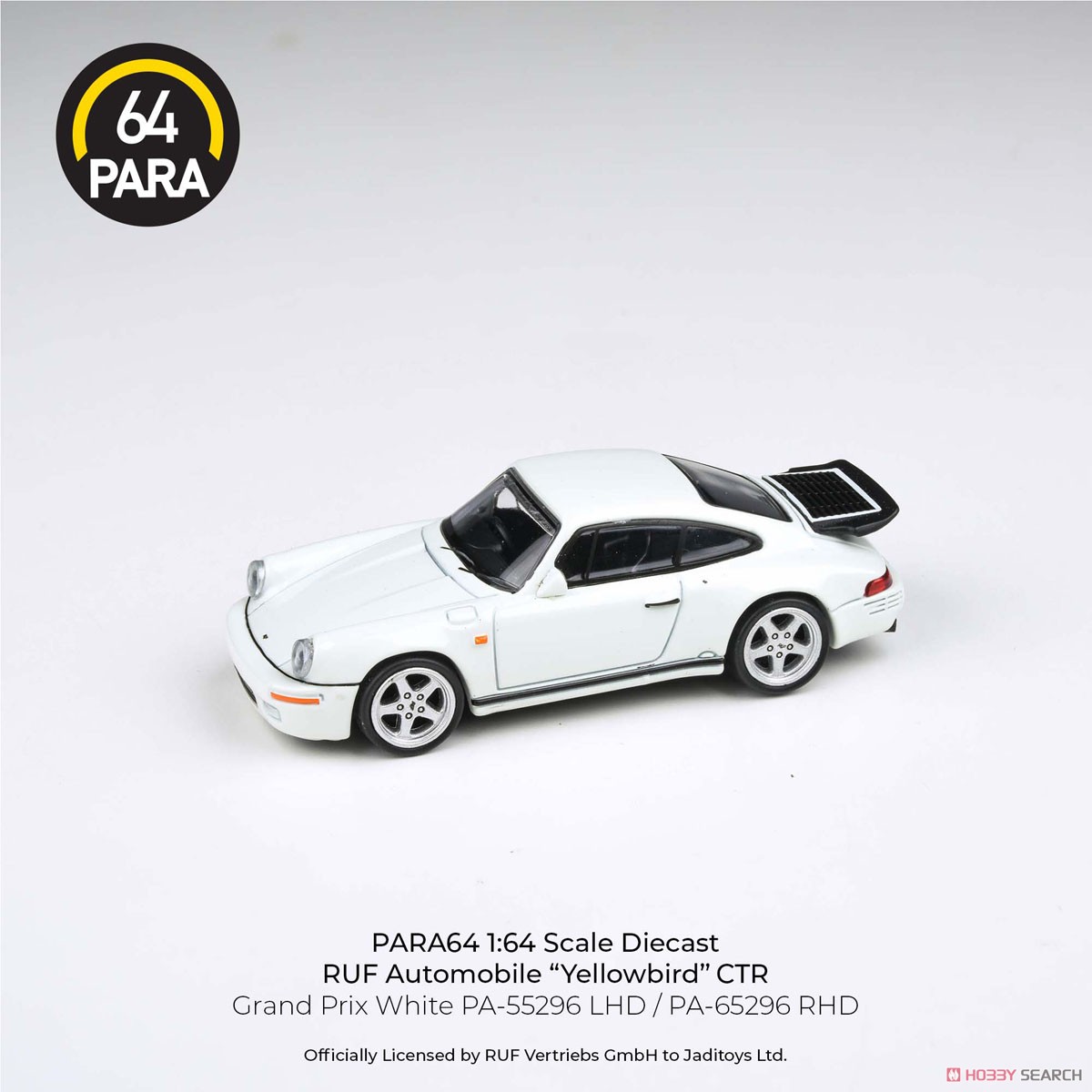RUF CTR 1987 グランプリホワイト RHD (ミニカー) 商品画像1