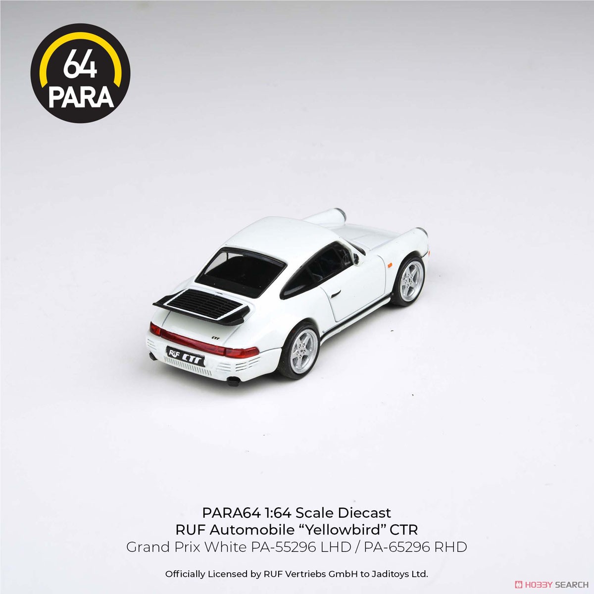 RUF CTR 1987 グランプリホワイト RHD (ミニカー) 商品画像4