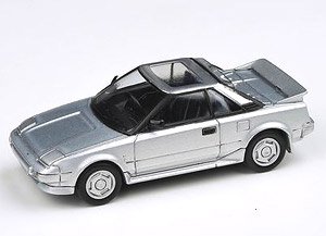 トヨタ MR2 MK1 1985 シルバーメタリック ライトクローズ LHD (ミニカー)