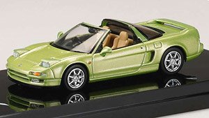 ホンダ NSX Type T 脱着式ルーフ付 ライムグリーンメタリック (ミニカー)