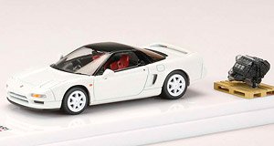 ホンダ NSX (NA1) Type R 1994 エンジンディスプレイモデル付 / Type R 30周年記念 チャンピオンシップホワイト (ミニカー)