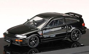 ホンダ CR-X SiR (EF8) JDM スタイル ブラック (ミニカー)