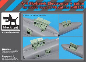 A-4 スカイホーク用電子機器 & 胴体上部電子機器 (ホビーボス用) (プラモデル)