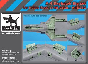 A-4 スカイホーク用ビッグセット (HAUA48160 + A48161) (ホビーボス用) (プラモデル)