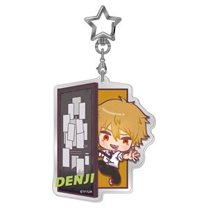 Chainsaw Man Chiratto Acrylic Key Ring Denji (Anime Toy)