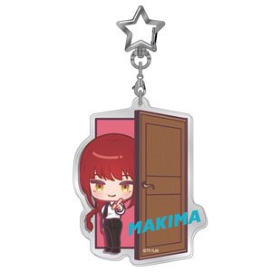 Chainsaw Man Chiratto Acrylic Key Ring Makima (Anime Toy)