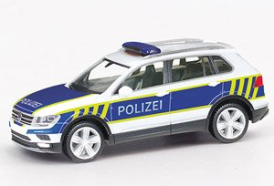 (HO) フォルクスワーゲン ティグアン `ザクセン＝アンハルト州警察` (鉄道模型)