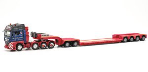 (HO) MAN TGX GX ローボーイセミトレーラー `Bowler` [MAN TGX GX] (鉄道模型)