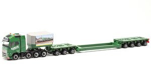 (HO) ボルボ FH 16 Gl. XL 2020 ローボーイ セミトレーラー `Kubler` [Volvo FH 16] (鉄道模型)