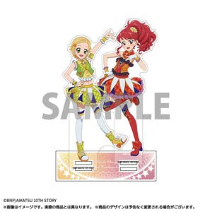 Aikatsu! Pair Acrylic Stand .8 Hinaki Shinjo & Juri Kurebayashi (Anime Toy)