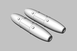 Mk 77 ナパーム爆弾 (2個入) (プラモデル)