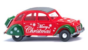 (HO) シトロエン 2 CV 「Christmas model」 (鉄道模型)