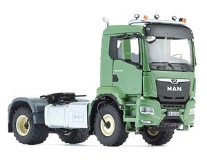 MAN TGS 18.510 4x4 BL 2車軸 トラックキャブ グリーン (ミニカー)