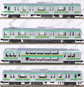 JR E231-1000系 電車 (東海道線・更新車) 基本セットA (基本・4両セット) (鉄道模型)