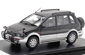 Mitsubishi RVR Sports Gear 2.0 DOHC 16V (1992) Lamp Black / Grace Silver (Diecast Car)