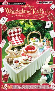 ぷちサンプル Wonderland Tea Party ふしぎな国のティーパーティー (8個セット) (キャラクターグッズ)