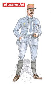 Pilot Nieuport XVII (Plastic model)